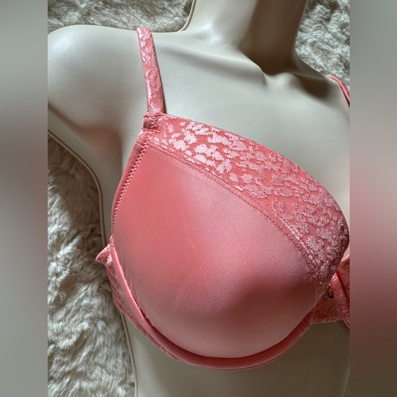 Le Mystère Safari Underwire Coral T-Shirt Bra 34D - Picture 4 of 15